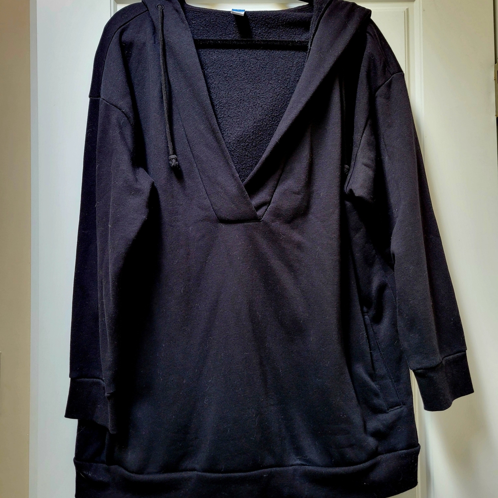Old Navy Black Hoodie Sweatshirt